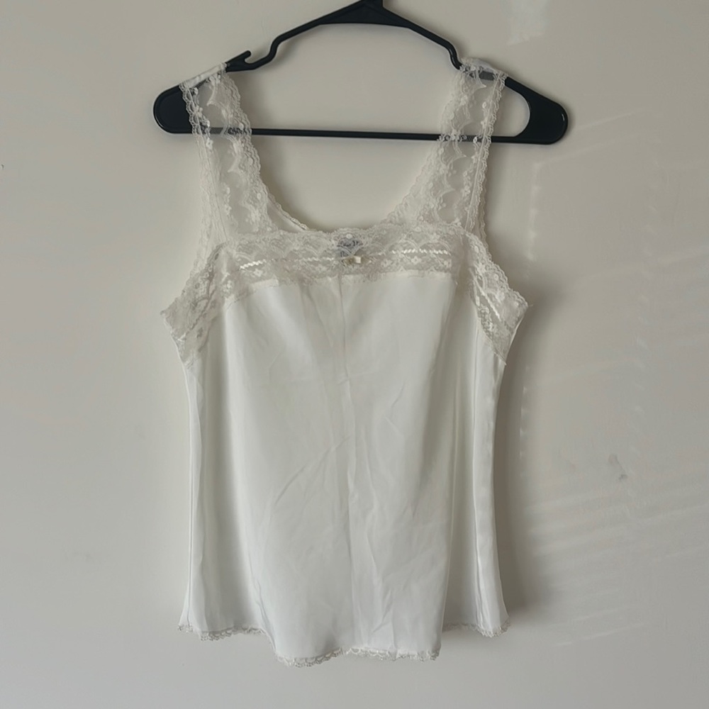 Christian Dior Lace Tank Top